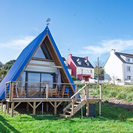 Willa Le Tipi Bleu Tiny House Neuve Avec Terrasse Et Jardin Camaret-sur-Mer Zewnętrze zdjęcie