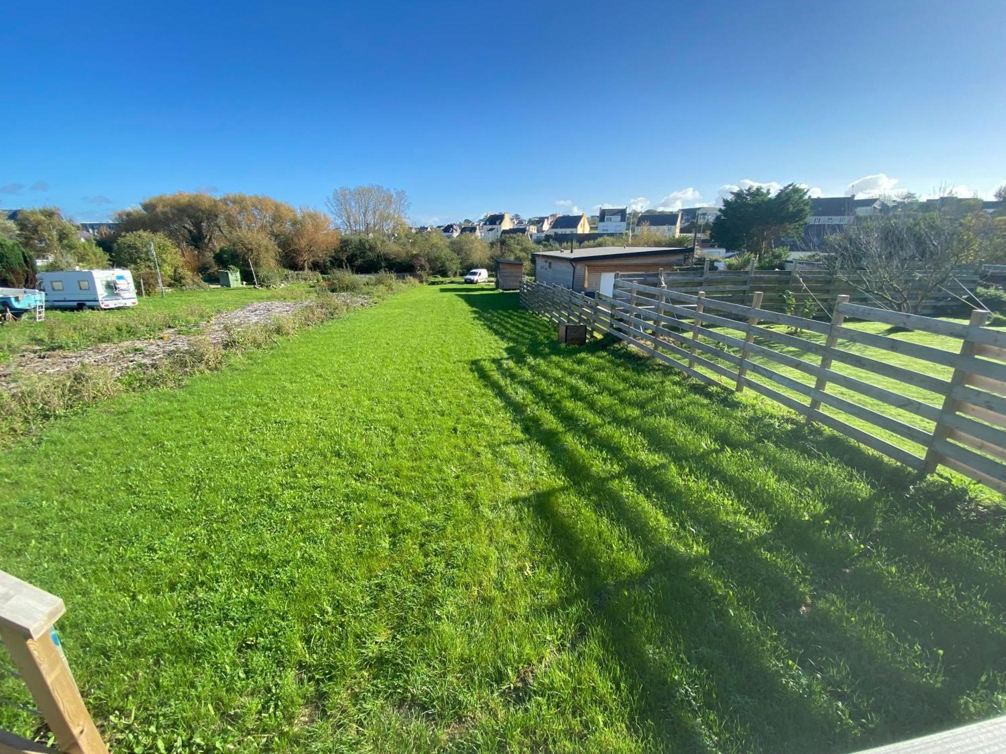 Willa Le Tipi Bleu Tiny House Neuve Avec Terrasse Et Jardin Camaret-sur-Mer Zewnętrze zdjęcie