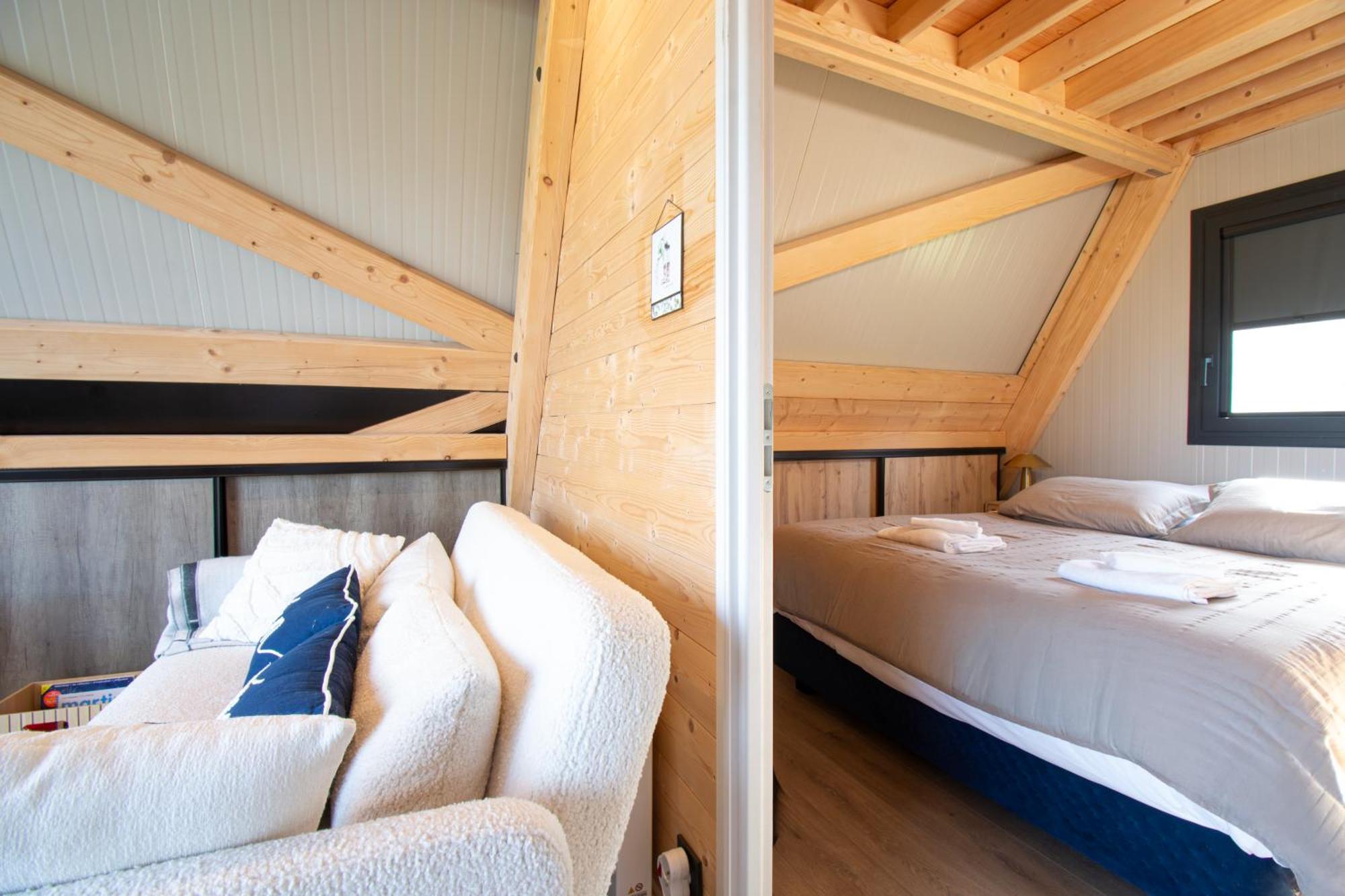 Willa Le Tipi Bleu Tiny House Neuve Avec Terrasse Et Jardin Camaret-sur-Mer Zewnętrze zdjęcie