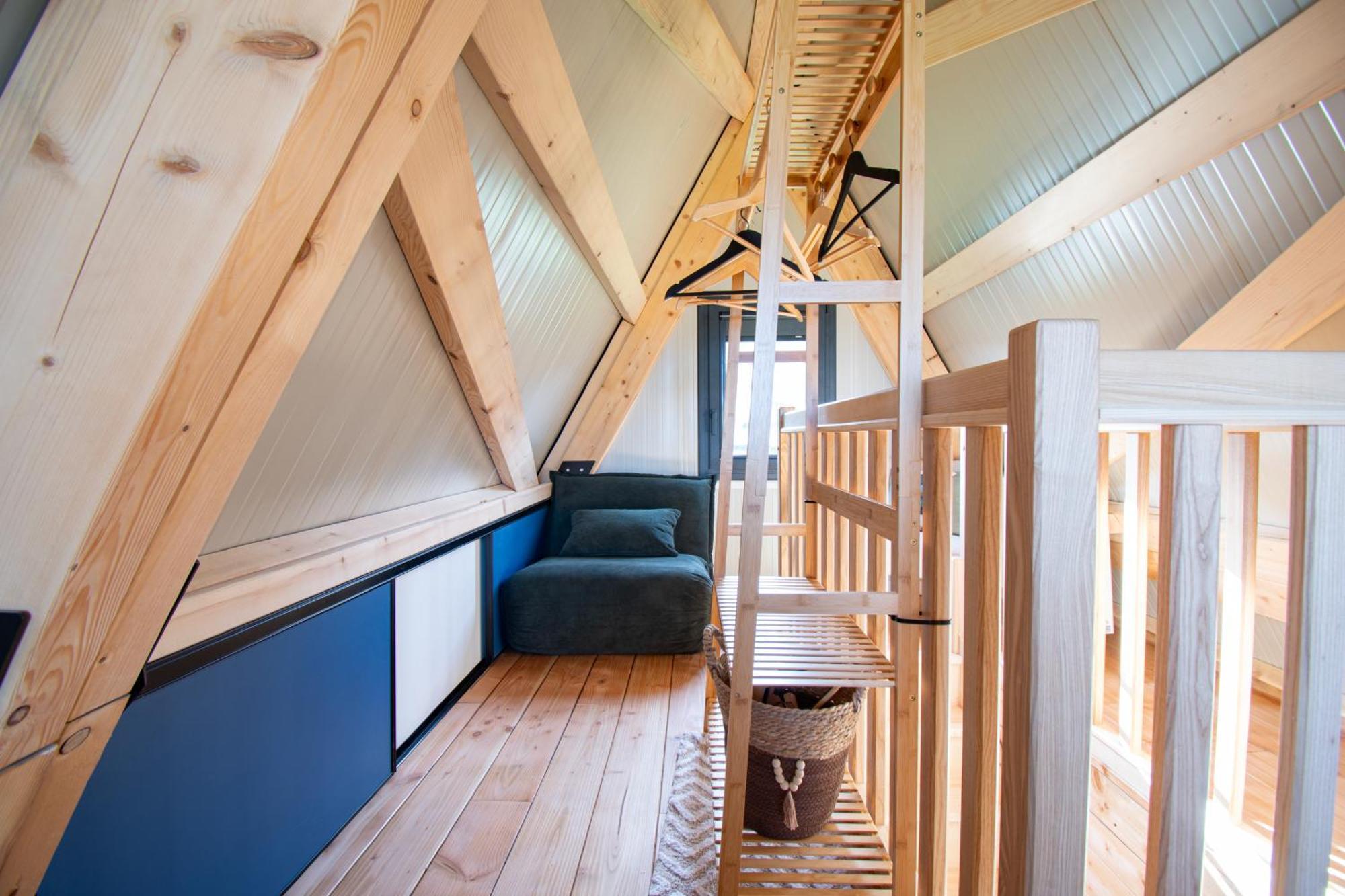 Willa Le Tipi Bleu Tiny House Neuve Avec Terrasse Et Jardin Camaret-sur-Mer Zewnętrze zdjęcie